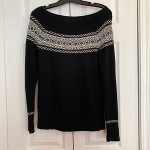 White House Black Market scoop neck sweater in Medium